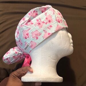 Pink Piggy Scrub Cap